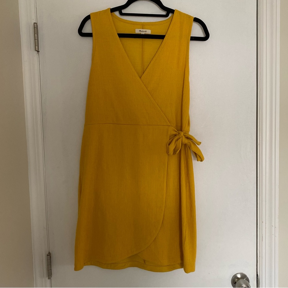Madewell Texture & Thread Side-Tie Dress